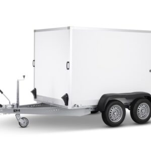Kastenanhänger STPK O2 27-30-15.2.P18.2 Flügeltüren, P-Box gebremst, Plywood mit 1 x Flügeltüren